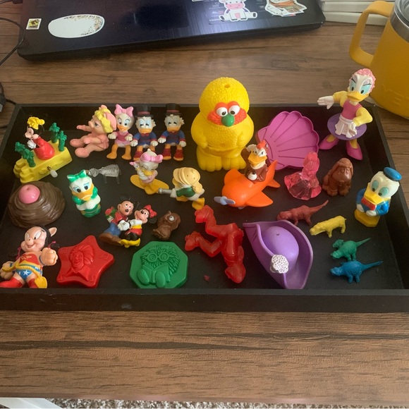 Other - Kids meal toys lot Disney Donald Miss Piggy And More Vintage